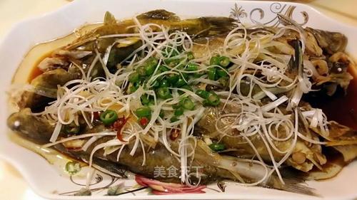 清蒸黄辣丁.老公吃得意犹未尽.