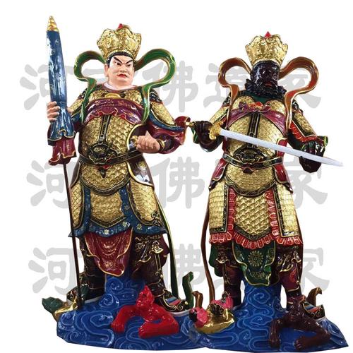 天王殿供奉四大天王佛像定制 佛教四大金刚护法佛像
