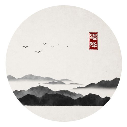 水墨中国风——竹间系列·国画二十四节气|插画习作|插画|石家小鬼