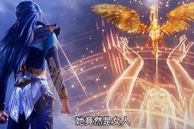 斗罗大陆:千仞雪化身金鹰女神,大长腿搭配天使之翼,唐三直呼顶不住