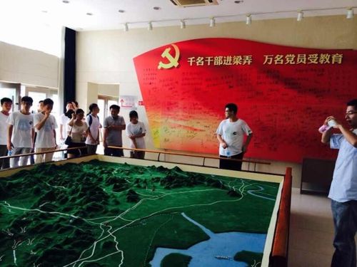 实践队队员赴余姚梁弄镇参观学习