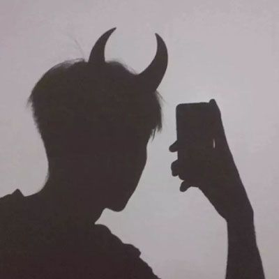 情侣头像影子一男一女分开,只有影子的情侣头像真实图片
