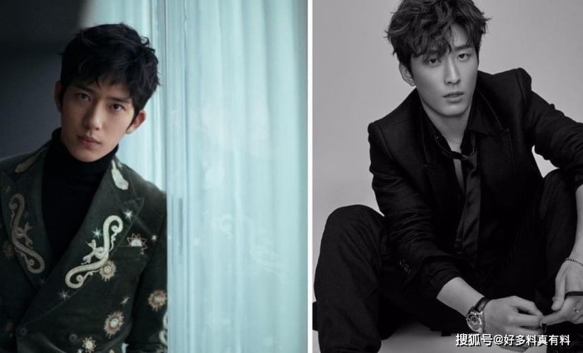 原创井柏然和窦骁长得像吗 两个人的眉眼脸型都十分相似