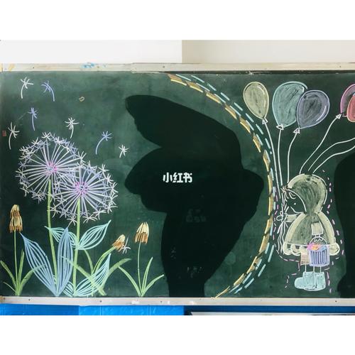 心理健康粉笔黑板报_黑板报_文化_阅读