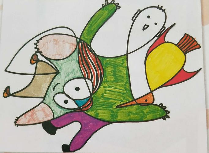 二年级美术第四课绘画游戏