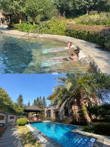 广西旅游攻略贺州西溪无边温泉 太值了!