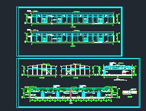 某粮仓建筑设计图