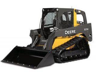 约翰迪尔john deere 323d滑移装载机