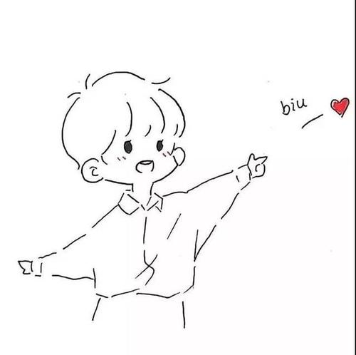 简约风情侣头像 | 沙雕又可爱的发圈文案