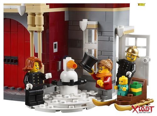 lego 10263 创意系列【冬季消防局】winter village fire station