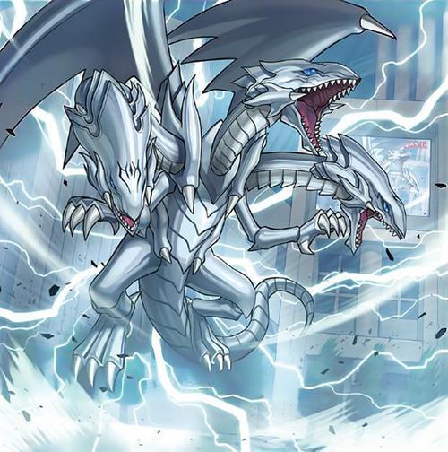 游戏王卡牌:青眼白龙专属融合卡出现,不但能融合还能炸卡!