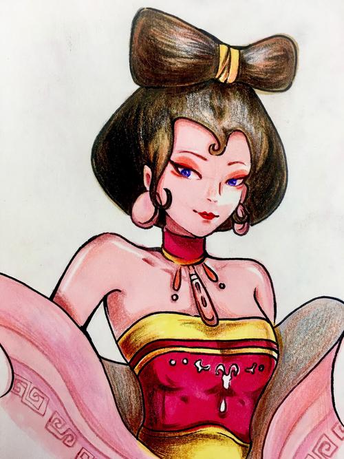 临摹大大的苏妲己 @=buleng=没有大大画的好