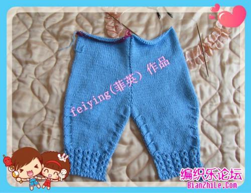 【转载】儿童毛线背带裤编织法说明(菲英手工)