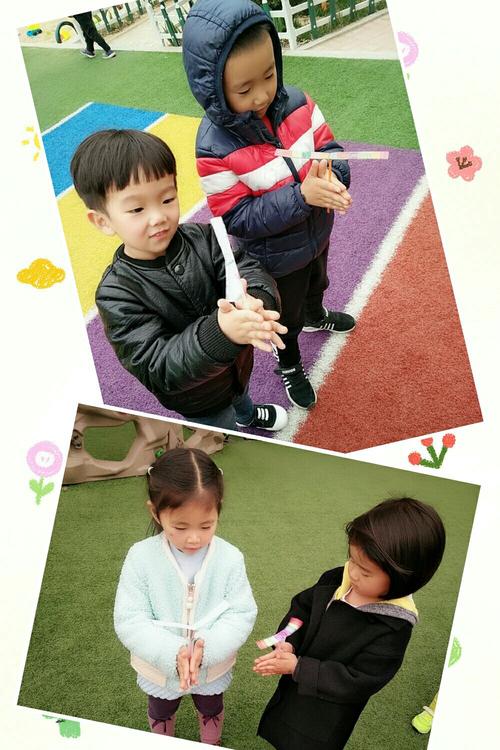 海德幼儿园金种子班的小朋友带你玩竹蜻蜓喽