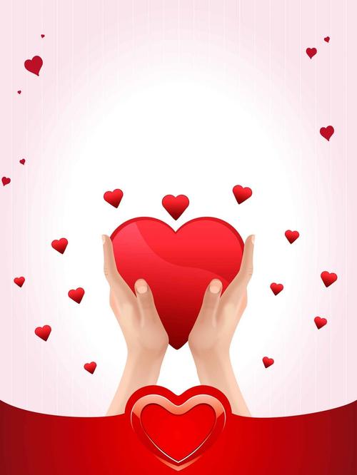 奉献爱心爱心捐款公益海报背景模板