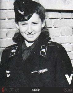 纳粹"死亡天使"厄玛格丽斯是奥斯维辛集中营的一名党卫军高级女军官