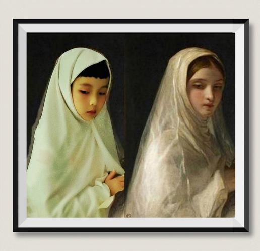 托菲诺幼儿园【世界名画模仿秀】投票通道开启第一组(1号～26号)