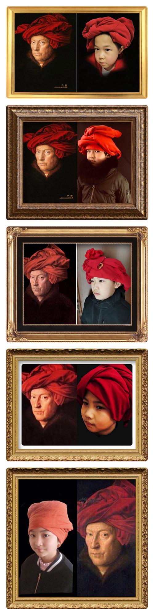 "童心巨匠"——南京宇通实验学校小学部名画模仿秀