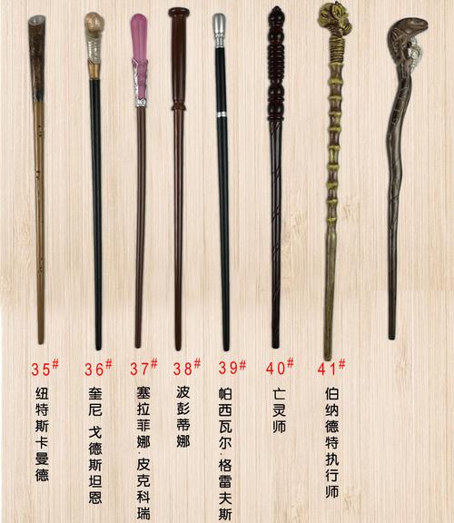 哈利波特系列魔法棒 不发光魔杖 魔法棒 赫敏 邓布利多 现货