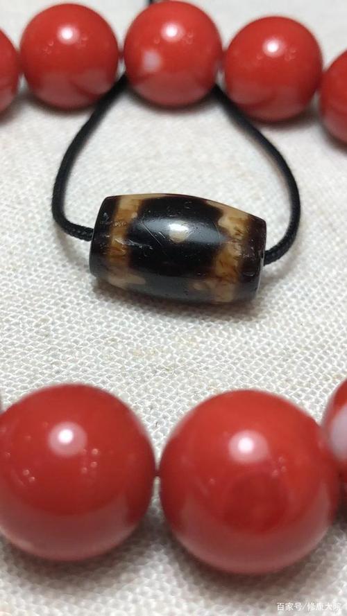 顶级的日本牛血红珊瑚珠子