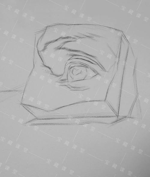 素描石膏五官训练课程分享含步骤图宝藏美术网校