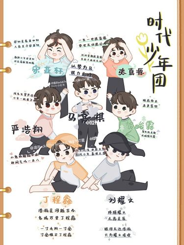 tnt_时代少年团_手帐_念念手帐_兴趣爱好_文具手账