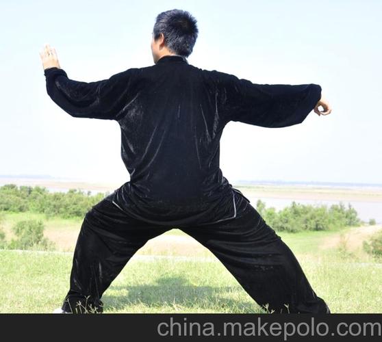 厂家直销 加厚冬装金丝绒太极服 练功服 太极拳服装 男女武术包邮
