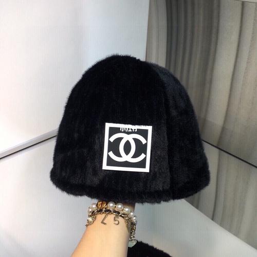 上新727570 79——78 香奈儿chanel 超级爆款兔绒渔夫帽