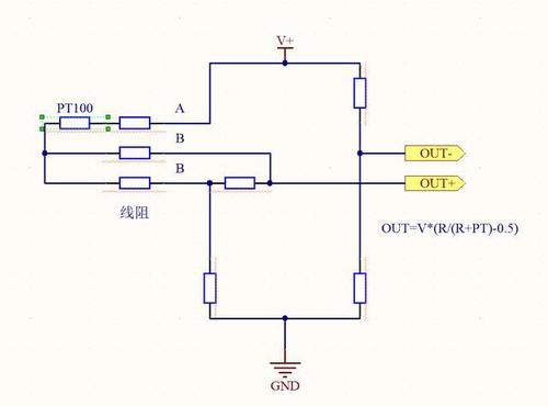 pt100/pt1000三线制断线检测电路的设计