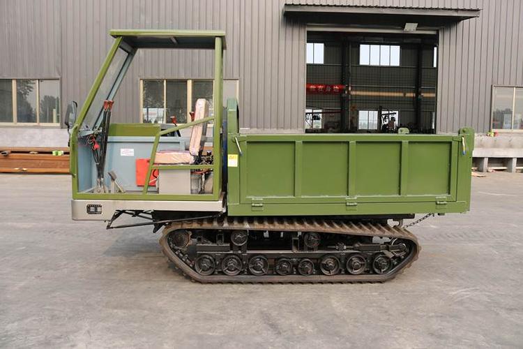 济宁厂家直销履带式翻斗车hf-6全地形橡胶履带工程车适应性