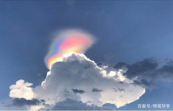 中国卫星回传照片:七彩祥云真实存在!至尊宝这是要去