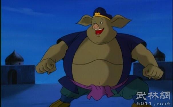 动画片中的猪八戒