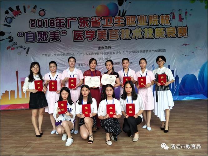 参赛师生合影
