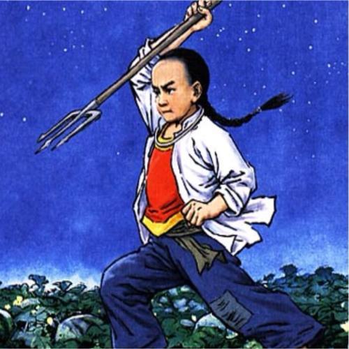 闰土人物简笔画