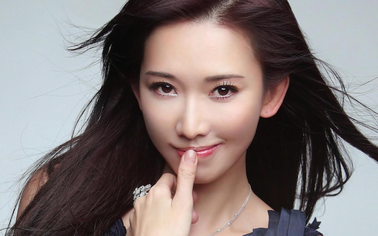 【唯美桌面壁纸篇】林志玲高清桌面壁纸