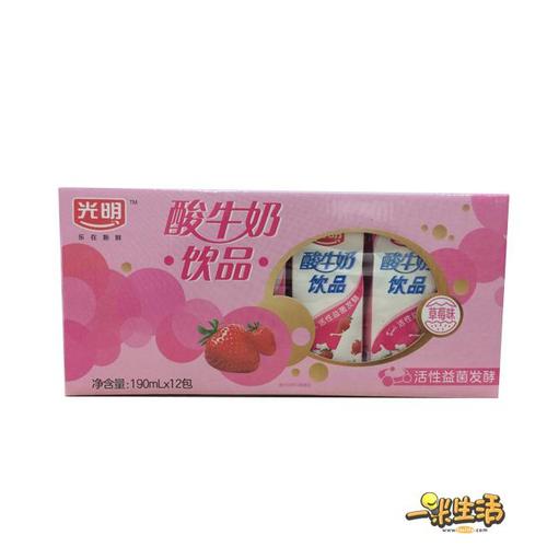 您选择的商品是: 190ml光明(草莓味)酸牛奶饮品 品  牌:光明 商品