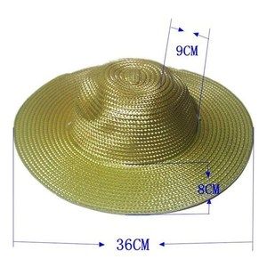 农家除草环卫种地家用干活草帽农村绑带老人编制草帽黑色下地旅游