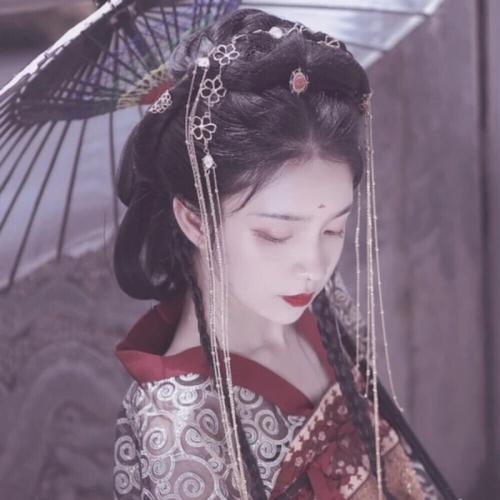古风真人女头