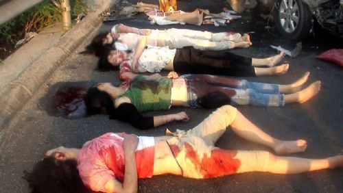 许平南高速发生重大交通事故 造成4人死亡