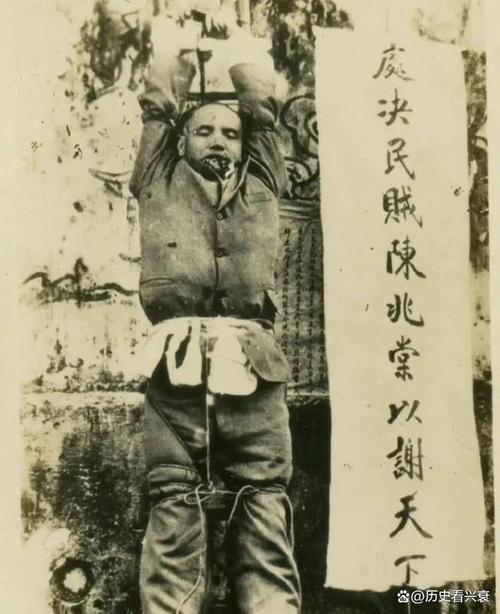 老照片末代皇帝溥仪与他妹妹的合照被处死的潮州知府陈兆棠