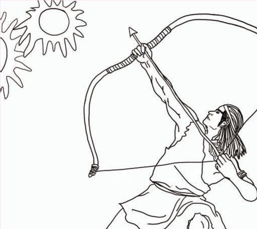 后羿射日
