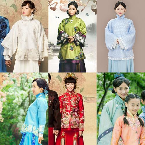 影视剧活色生香唐嫣同款民国古装女秀禾服少奶奶服结婚喜服演出服