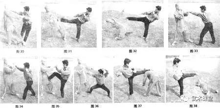 杜飞虎自然门腿法八式招式分解