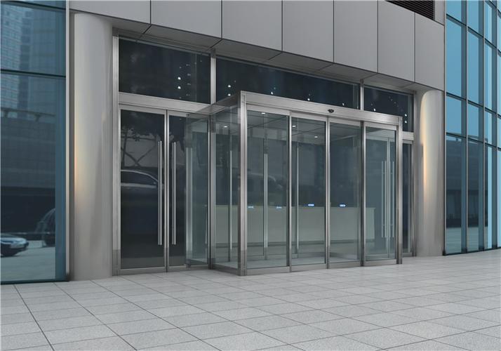 汉中奥翔智慧大厦四楼办公室多玛自动平移门设计图   汉中奥翔智慧