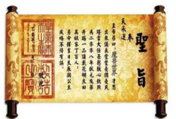 那些皇家的专用字词如"谕旨"都有什么含义呢?