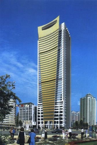 深圳市中心区22,23-1号街坊建筑设计——特美思大厦