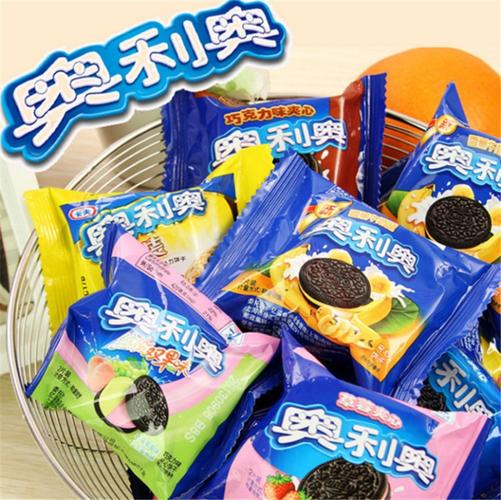 卡夫奥利奥夹心饼干多种口味散装称重休闲零食批发3kg箱