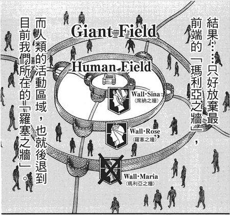 进击的巨人世界地图