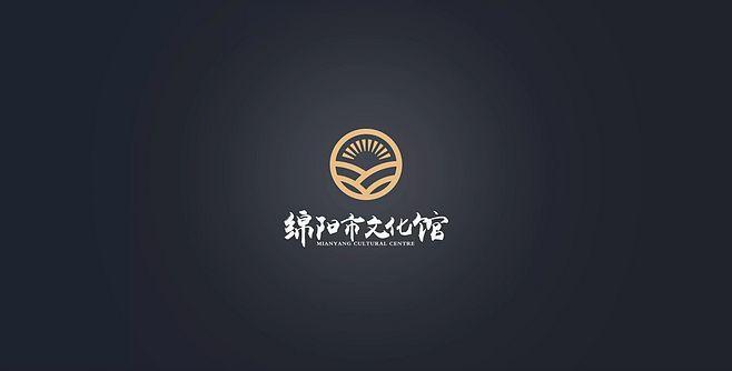 锦阳市文化馆logo设计文化艺术logo设计7