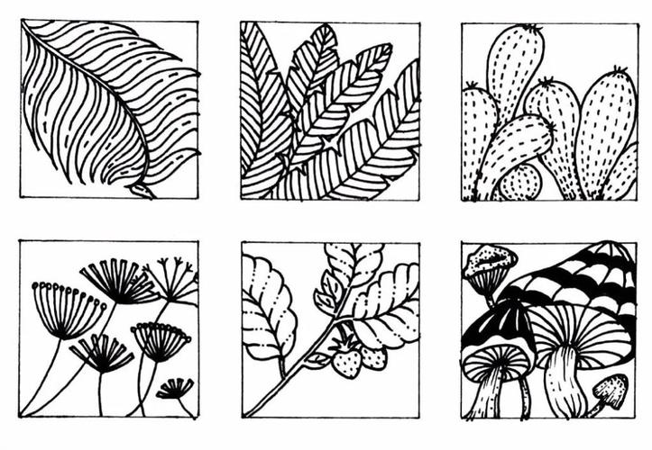 【零基础装饰画素材】点线面构成元素,缺素材的赶紧拿去